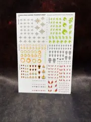Chaos Space Mariens Water Slide Decals Warhammer 40K