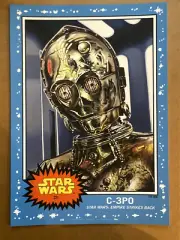Topps STAR WARS Living Set Fine Art Print #221 C3PO - SOLD OUT - Numbered 31/100