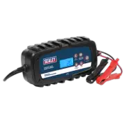 Compact Auto Smart Charger 6.5A 9-Cycle 6/12V - Lithium AUTOCHARGE650HF Sealey