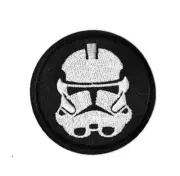 STORMTROOPER Iron on Sew on Patch Embroidered Badge Motif Movie Star Wars PT403