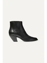 [Golden Goose] Golden Goose - Sunset Leather Ankle Boots - Black - IT35 IT 35 Black