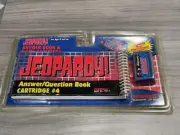 New Jeopardy Answer Question Cartridge Book #4 4 A9