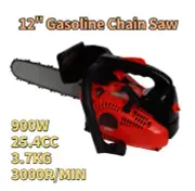 Gasoline Chain Saw Powered Pruning Handheld Chainsaw Cutter Cutting Wood Tree