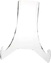 LIFKICH Tea Cake Holder Plate Stand Holder Wedding Kitchen Rack Perspex Tea Plate Display Holder Transparent Shows Display Stand Holders Racks Plate Rack Plate Dish Storage Rack Acrylic
