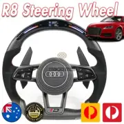Carbon Fiber LED Shift Light Steering Wheel For Audi TT 2.0 TFSI QUATTRO S-LINE