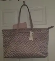 RADLEY LONDON RHV39711 H5690921 Recycled Fabric Beige Overflow XL Bag NWT