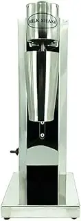 Electric Milkshake Machine 2 Speed Milkshake Mixer Stainless Steel Blender Maker Automatic Milk Tea Drink Blender Milk Shaker Mixer Professional Milkshake Maker Machine 18000 RPM 180W