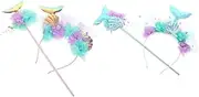 1 Set Sequin Mermaid Headband For Girls Mermaid Tail Costume Mermaid Hair Accessories Mermaid Party Mermaid Headband Set