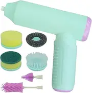 Bathroom Shower Cleaner Brush - Electric Spin Scrubber | Electrics Cup Washer Rechargeable | Handheld Automatic Cups Washing Brushes for Baby Bottles Sink Showers Window Bathrooms Kitchen Living Room