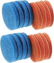 Alipis 16pcs Polishing Pads Cleaning Supplies Scrubbing Pads Dish Brush Scouring Pads Scouring Pad Dishcloths Disc Cleaning Pads Scrubbers for Drill