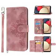 MCC For Samsung Galaxy S24 FE Wallet Case Cover Extra Card Slots w/ Strap S24FE S721 [Pink]