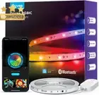 RGBIC LED Strip Lights 5M Bluetooth App Control Music Sync for Bedroom