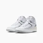 NIKE 耐吉 休閒鞋 AIR JORDAN 2 RETRO GS 大童鞋 女鞋 灰 白 2代 喬丹 DQ8562-100