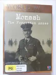 Monash The Forgotten ANZAC -Region 4 DVD- Brand New & Sealed, FREE Next Day Post