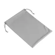 Ski Goggle Bag, Microfiber Snow Goggles Case Drawstring Pouch Gray