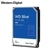 在飛比找樂天市場購物網優惠-威騰 WD 4T 4TB 藍標 硬碟 3.5吋 三年保 WD