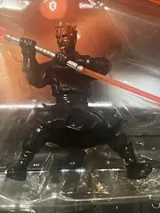 STAR WARS DARTH MAUL ACTION FIGURE 1999 APPLAUSE LUCAS FILMS VINTAGE 3” BY 3”.
