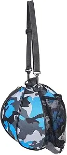 GALPADA Single Strap Sports Bag Lightweight Basketball Soccer Volleyball Carry Bag with Side Mesh Pocket for Durable Washable for Outdoor Activities