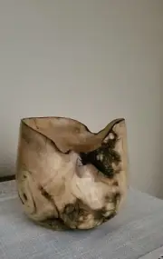 Burl Wood Bowl One Of A Kind Made By Loren Bell