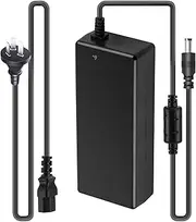 tunghey 3Prong DC 12V 7A 84W AC to DC Power Adapter, Desktop Adpater with 5.5x2.1mm & 2.5mm, Power Switching Transformer, 12Volt 7Amp Power Supply Converter with 3m in Total Length (12V7A)