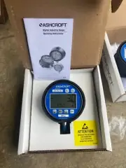 Ashcroft Pressure Gauge Gage Digital 3" Dia 5000 PSI New In Box 1/4 NPT