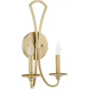 Quorum International 5021-2-80 Maryse Wall Sconce Aged Brass