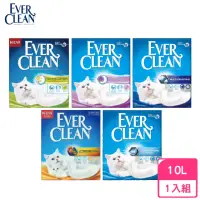 在飛比找momo購物網優惠-【EverClean 藍鑽】超凝結貓砂10L/9kg