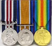 *WW1 AUSTRALIAN BRITISH COMMONWEALTH MOUNTED MILITARY MEDALS MM GALLANTRY