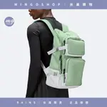 ❤️丹麥RAINS❤️TRAIL CARGO BACKPACK W3 織帶防水後背包 - HAZE 迷霧綠