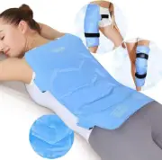 REVIX Full Back Ice Pack for Injuries Reusable Large Gel Ice Wrap for Back