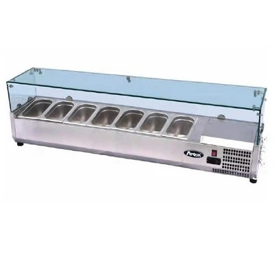 Atosa BAC GN1/4 x 8 VRX Counter Top 1800/330 ESL3887 - ESL3887-SM