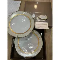 在飛比找蝦皮購物優惠-NORITAKE 日本皇室欽點御用瓷器 鉑金漢裝飾盤（二入）