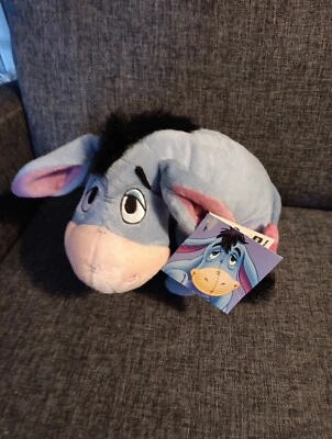 Winnie The Pooh Eeyore Vintage 2001 Plush 12" Soft Sewn Eyes NEW