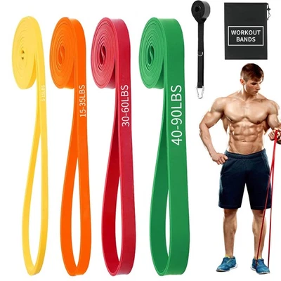 Exercise Bands Resistance Bands for Working Out,Pull Up Bands Set,at Home Wor...