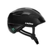 Lazer Nutz Kineticore Kids Helmet 50-56cm - Gloss Black - Child Safety Bike Gear