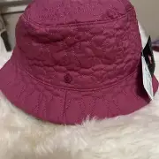 NWT Lululemon Reversible Quilted Bucket Hat Pink Lychee size : M/L