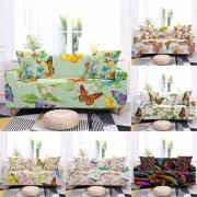 Butterfly Elastic Sofa Covers for Living Room Birds Print StretchHome Decoration