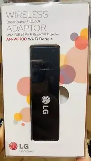 Original LG Wireless Broadband DLNA Adaptor Wifi Dongle - For LG Smart TV's