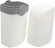 KOCKSHION Travel Toothbrush Organizer Portable Toothbrush Holder Toothpaste Storage Box Compact Container for Mouthwash for Travel and Daily Use