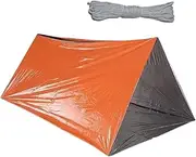 Survival Shelter Tent, Lightweight Backpacking Tent - Backpacking Gear, Rain Tarp for Outdoor Activities, All Weather Protection and Multiple Uses, This Survival Tent a variety of outdoor uses