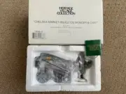 Department 56 Chelsea Market Mistletoe Monger & Cart #55883 NEW (FREE SHIPPING)