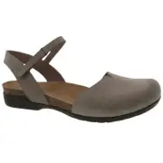 Dansko Rowan Women's Sandals, Taupe Milled Nubuck, W41