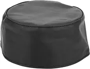 [NutriEss] Muslim Prayer Hat Goat Leather Handsome Headscarf National Men Cap Black 59 Comfortable Fit Traditional Design Ideal Daily Wear