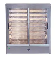 Roband Heat 'n' Hold Food Warmer - Fixed Glass on Display Side - Pie Warmers (RB-H200F) - H200F-RB
