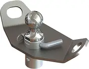 PullRite 4437 OE-Series Gooseneck Ball with Plate, Gray