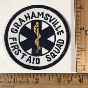 Grahamsville New York First Aid Squad Patch EMS Emergency Medical Rescue