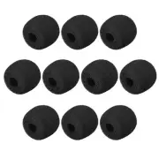 10PCS Foam Mic Cover Headset Microphone Windscreen Shield Protection 26mm Length