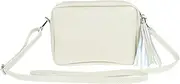 [Girly HandBags] Tassel Plain Crossbody Camera Bag