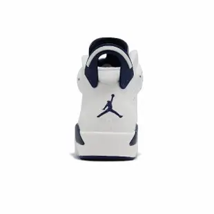 【NIKE 耐吉】喬丹鞋 Air Jordan 6 Retro 男鞋 白 午夜藍 AJ6 經典 6代(CT8529-141)