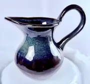 Studio Art Pottery Pitcher Flambeaux Drip Glaze Bill Campbell?